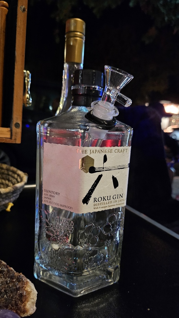 Hexagonal Bottle Bong